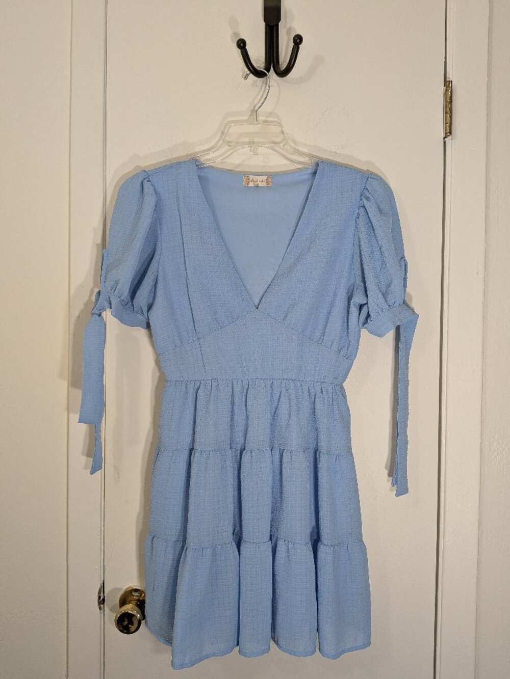 Western Tiered Mini Dress